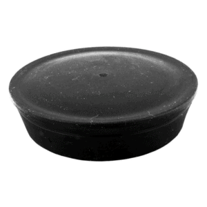 Badger and Dodo Coffee Roasters: The Aeropress Replacement Rubber Seal, a black rubber puck with a thin circumferential groove and a central top-surface hole, is often used as a door stopper.