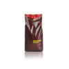 Badger and Dodo Coffee Roasters: A 1kg Chocolate Abyss 40% Hot Chocolate bag displays a harmonious blend of brown and red hues with yellow and white text on the front, all set against a white background.